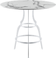 White Gondola Cafe Table